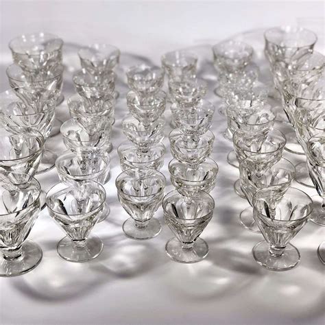 vintage baccarat glass.